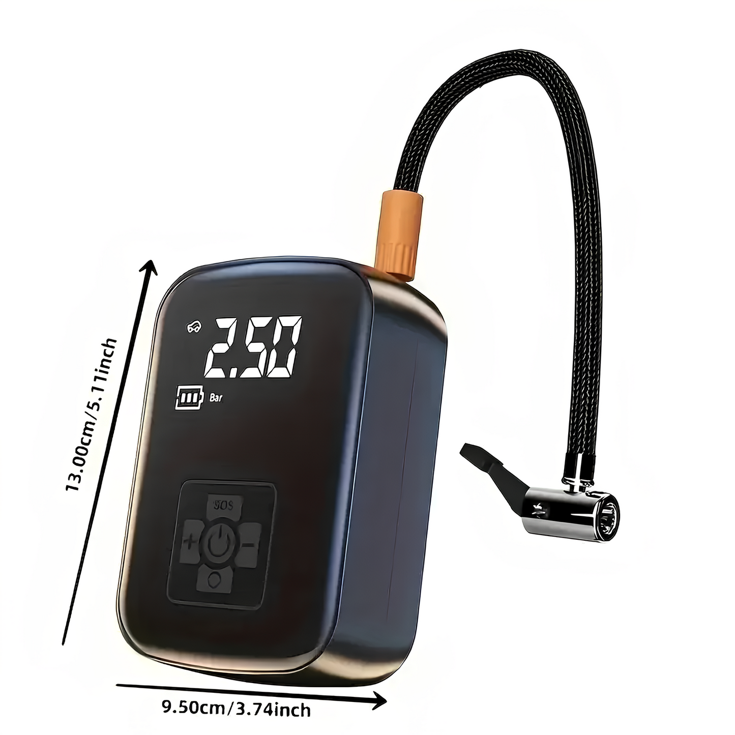 PacktoFreedom™ Bike & Car – Portable Tire Pump