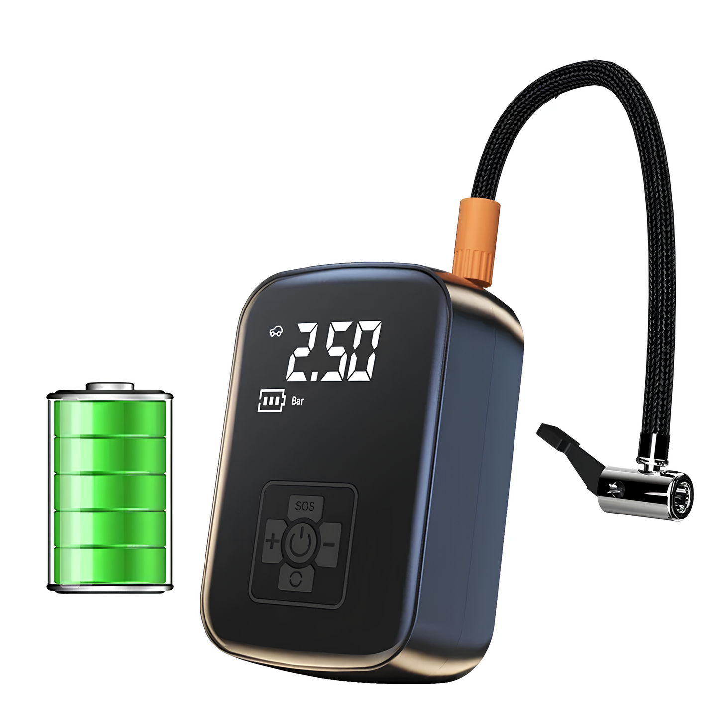 PacktoFreedom™ Bike & Car – Portable Tire Pump