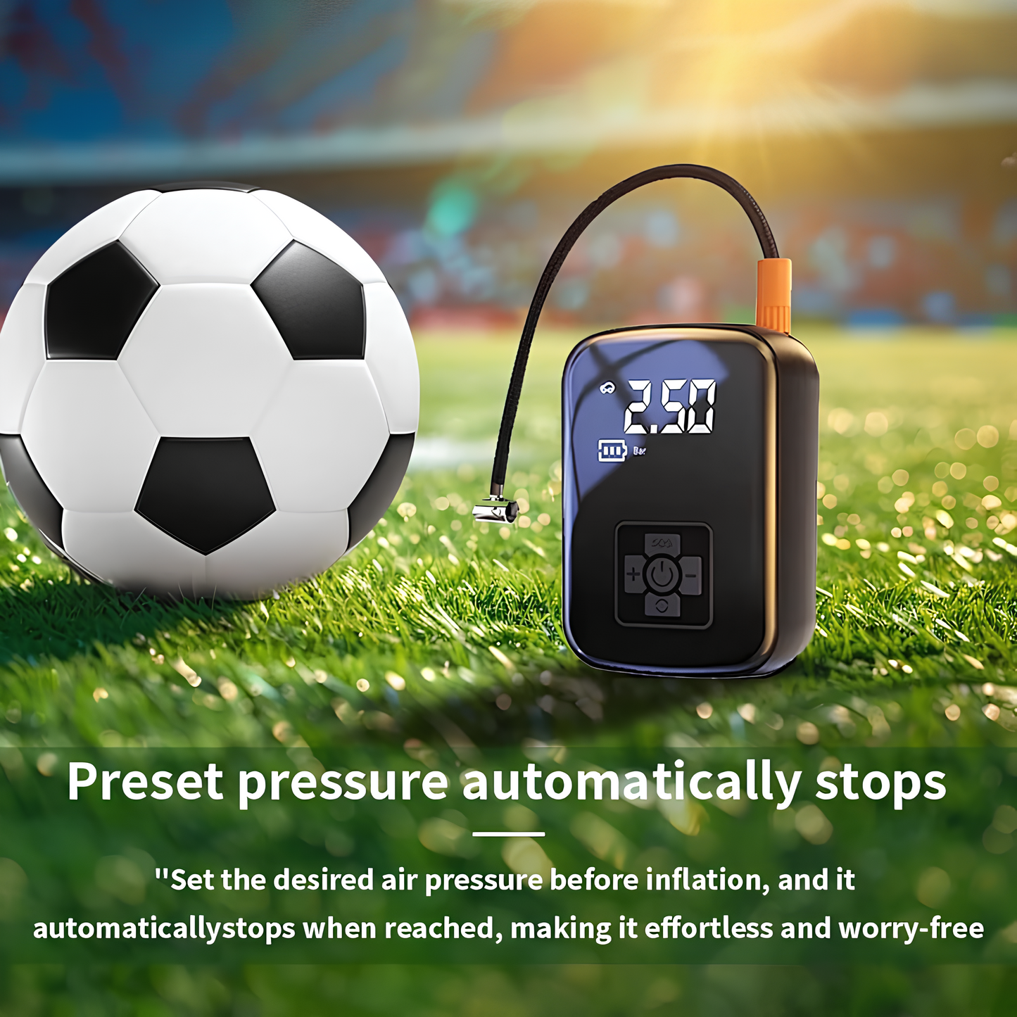 PacktoFreedom™ Bike & Car – Portable Tire Pump