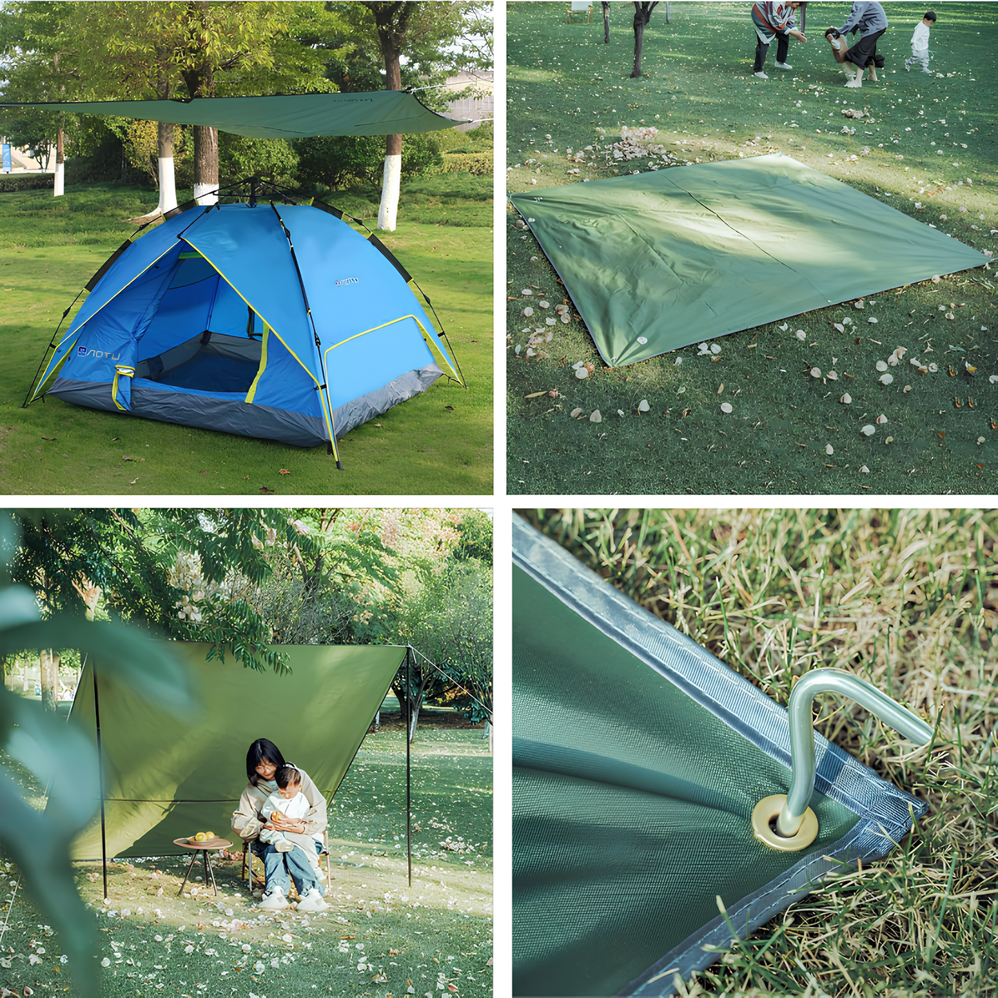PacktoFreedom™ Tent Blanket – Waterproof Camping Mat