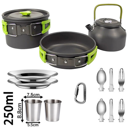 PacktoFreedom™ Camping Set – Outdoor Cooking Set