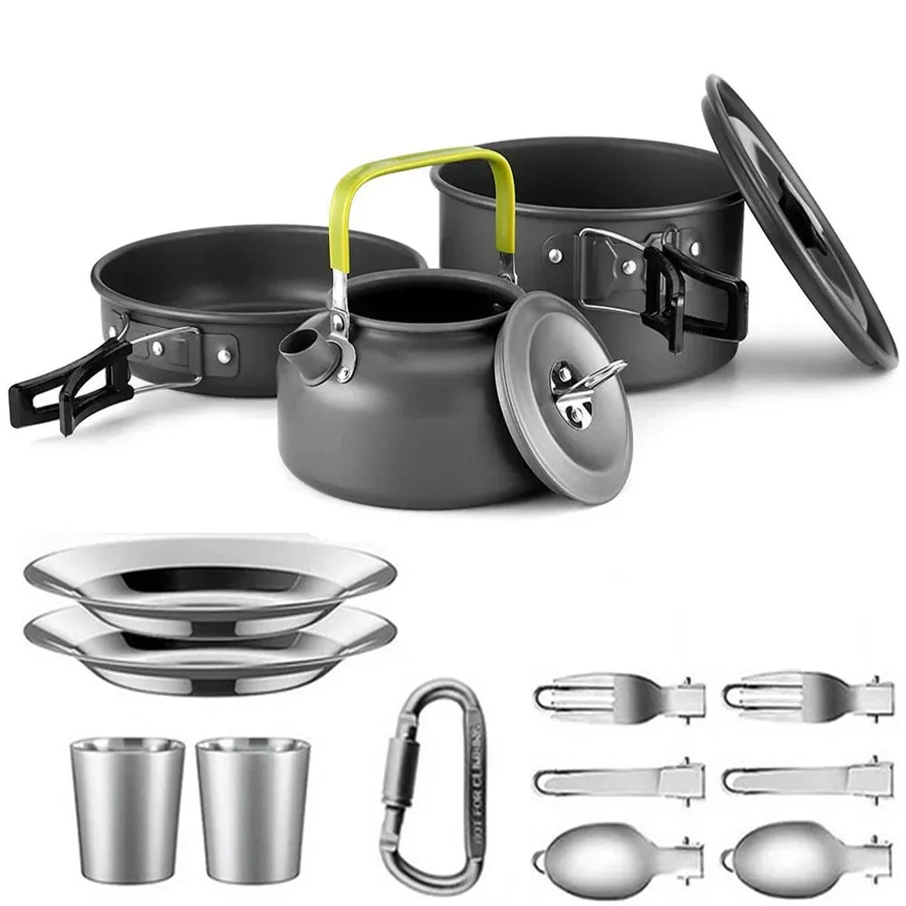 PacktoFreedom™ Camping Set – Outdoor Cooking Set
