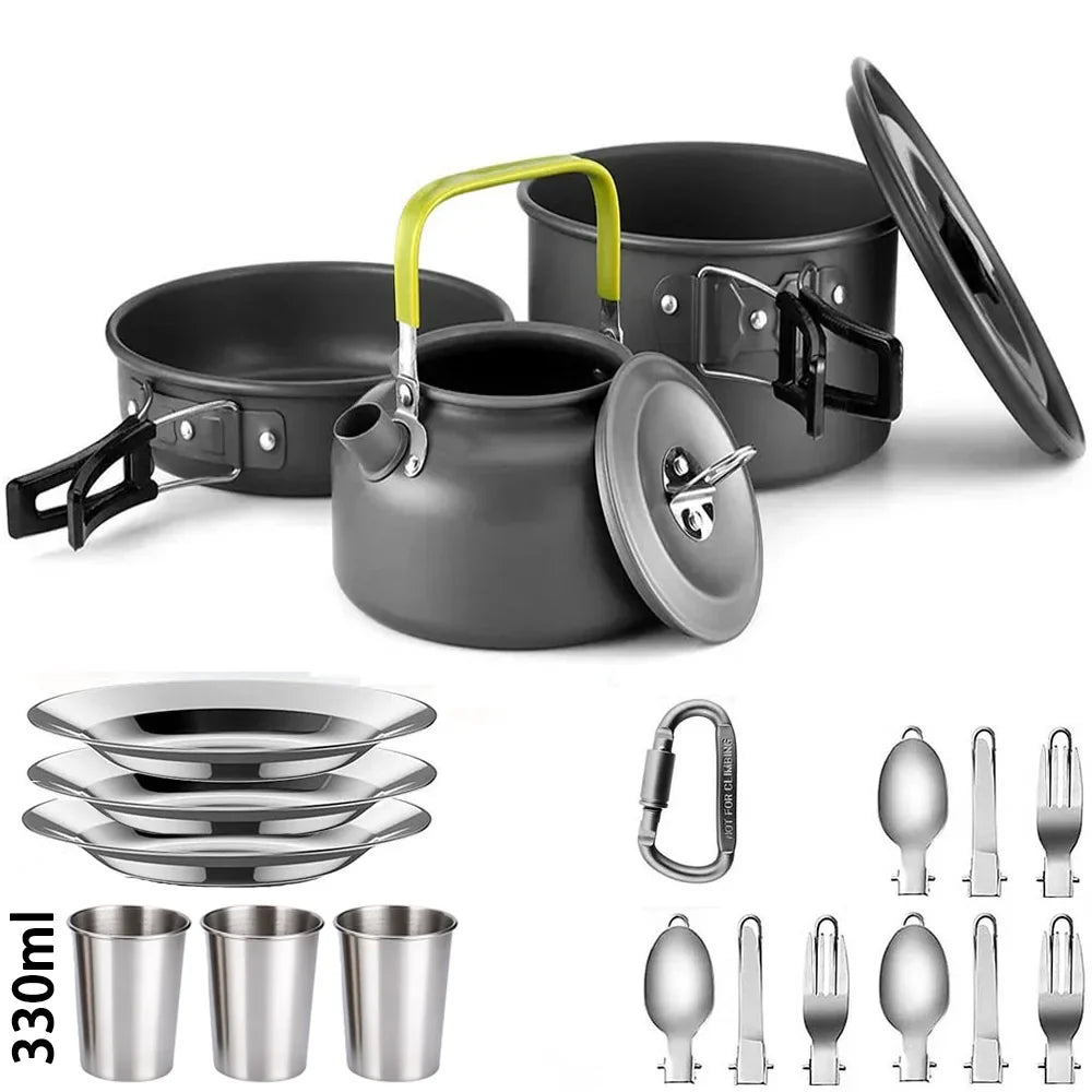 PacktoFreedom™ Camping Set – Outdoor Cooking Set