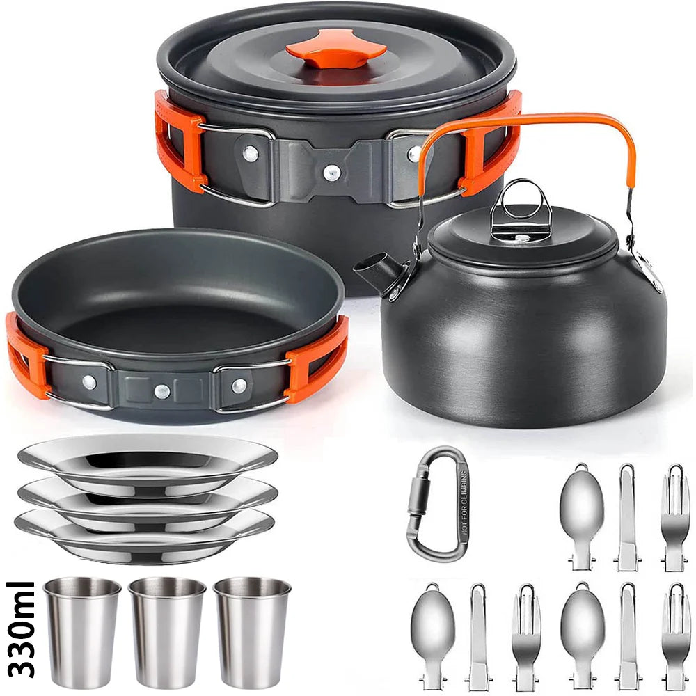 PacktoFreedom™ Camping Set – Outdoor Cooking Set
