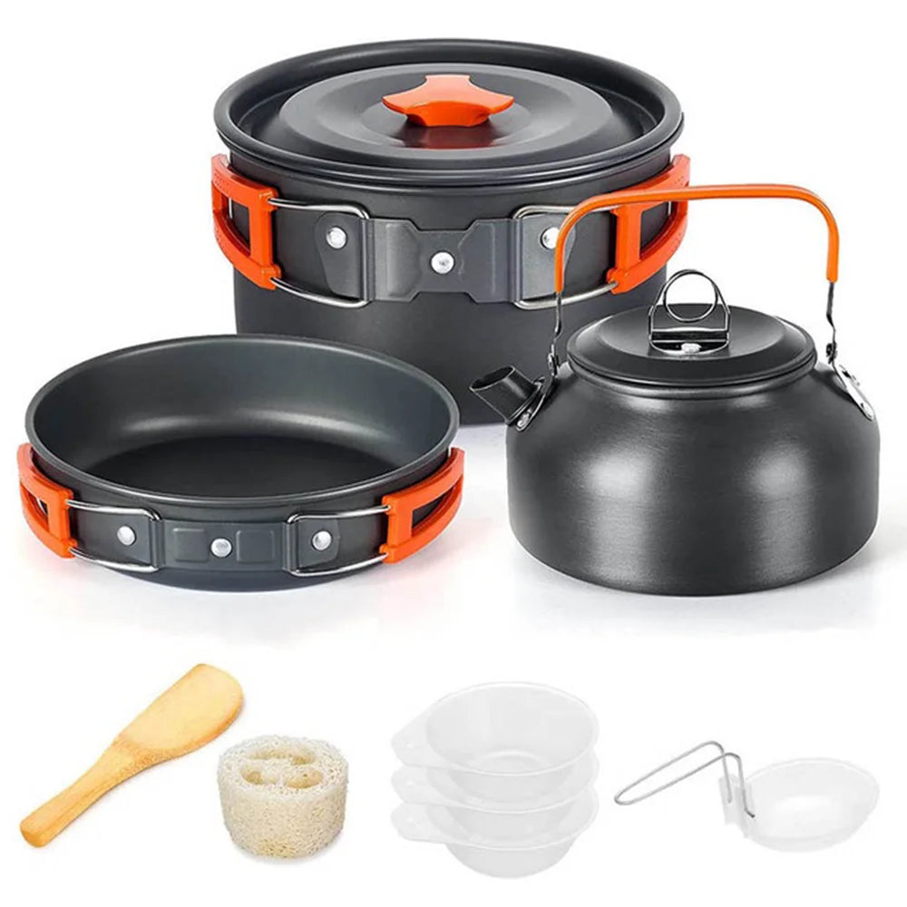 PacktoFreedom™ Camping Set – Outdoor Cooking Set