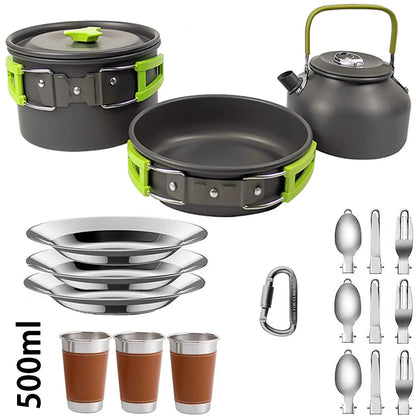 PacktoFreedom™ Camping Set – Outdoor Cooking Set