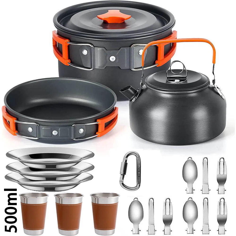 PacktoFreedom™ Camping Set – Outdoor Cooking Set