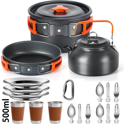 PacktoFreedom™ Camping Set – Outdoor Cooking Set