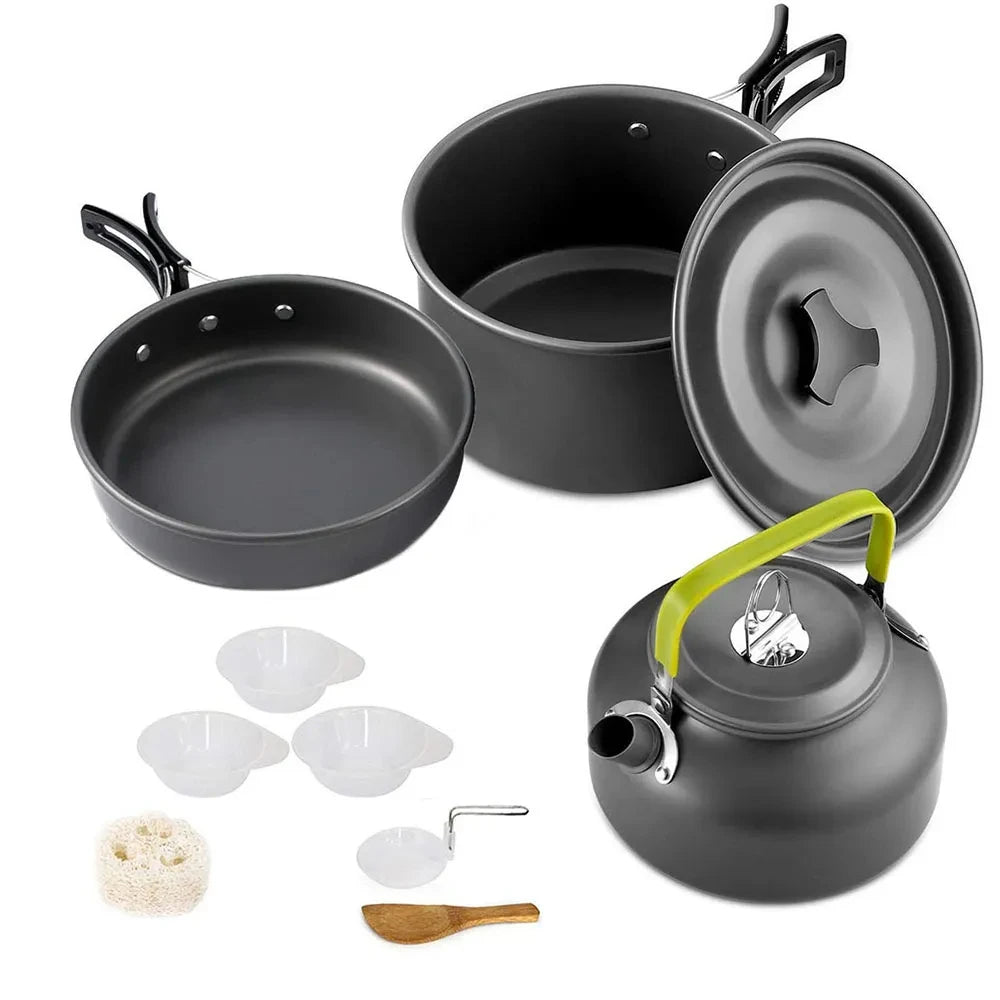 PacktoFreedom™ Camping Set – Outdoor Cooking Set