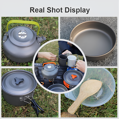 PacktoFreedom™ Camping Set – Outdoor Cooking Set