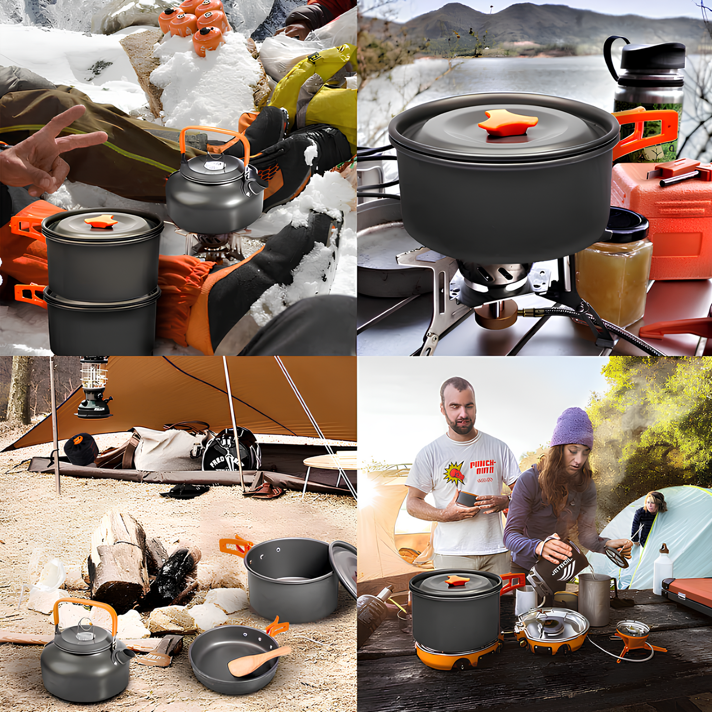 PacktoFreedom™ Camping Set – Outdoor Cooking Set