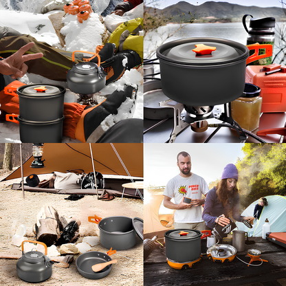 PacktoFreedom™ Camping Set – Outdoor Cooking Set