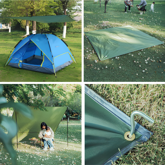 PacktoFreedom™ Tent Blanket – Waterproof Camping Mat