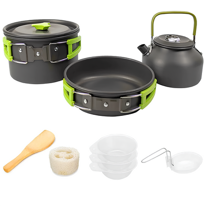 PacktoFreedom™ Camping Set – Outdoor Cooking Set